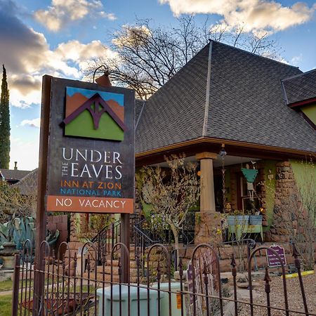 Under The Eaves Inn At Zion National Park Springdale Bagian luar foto
